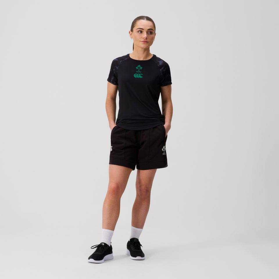 Womens Ireland Knit Shorts Black