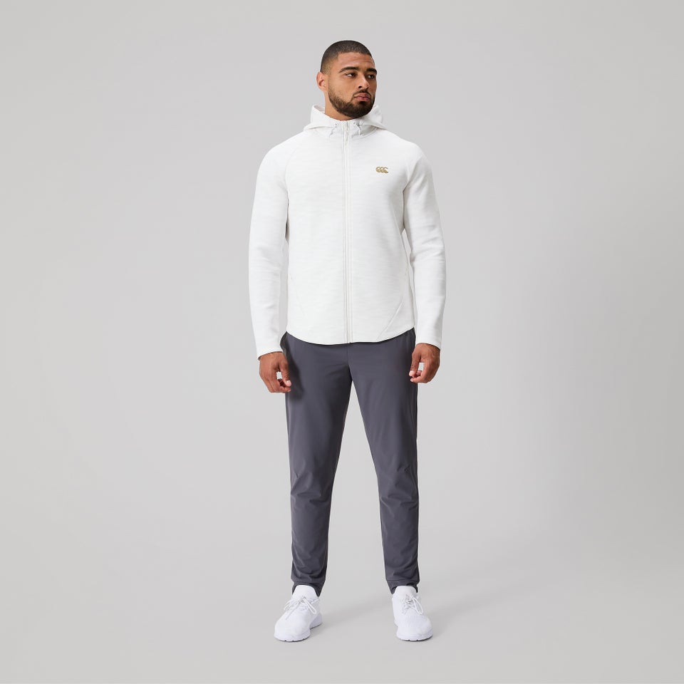 MENS EVEREST FULL-ZIP HOODIE WHITE