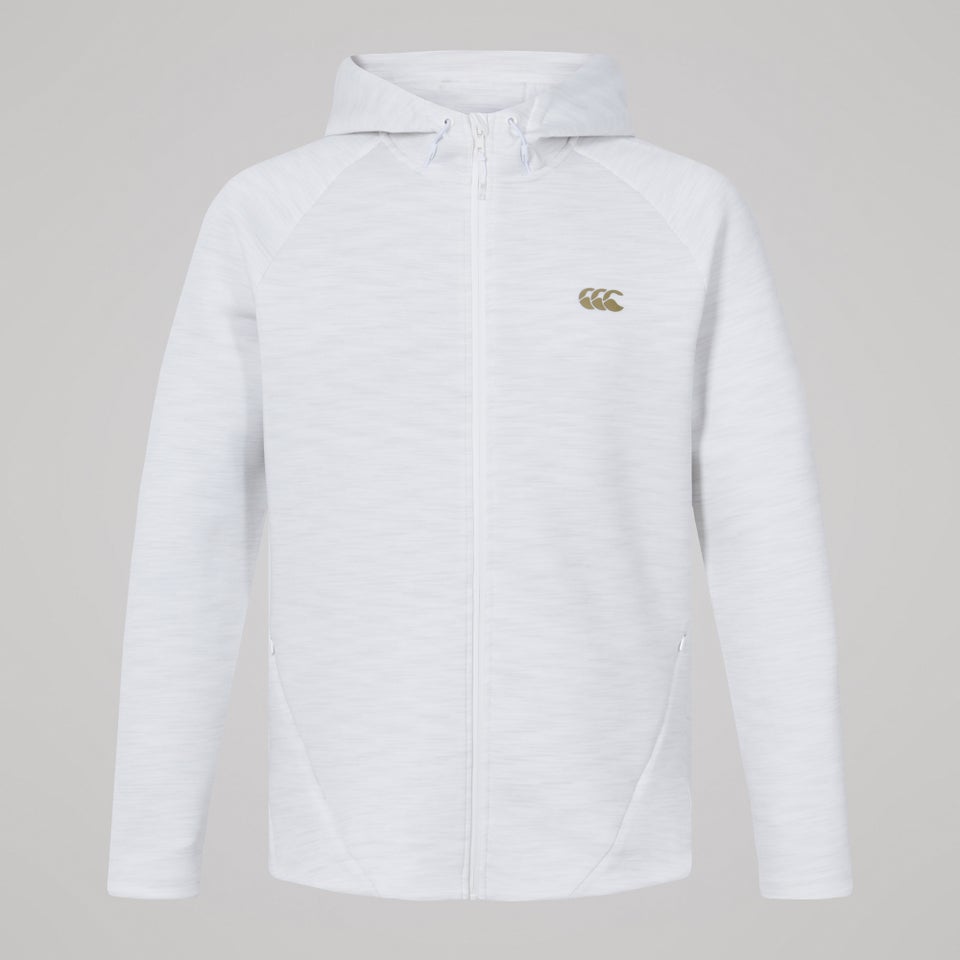 Mens Everest Full-Zip Hoodie White