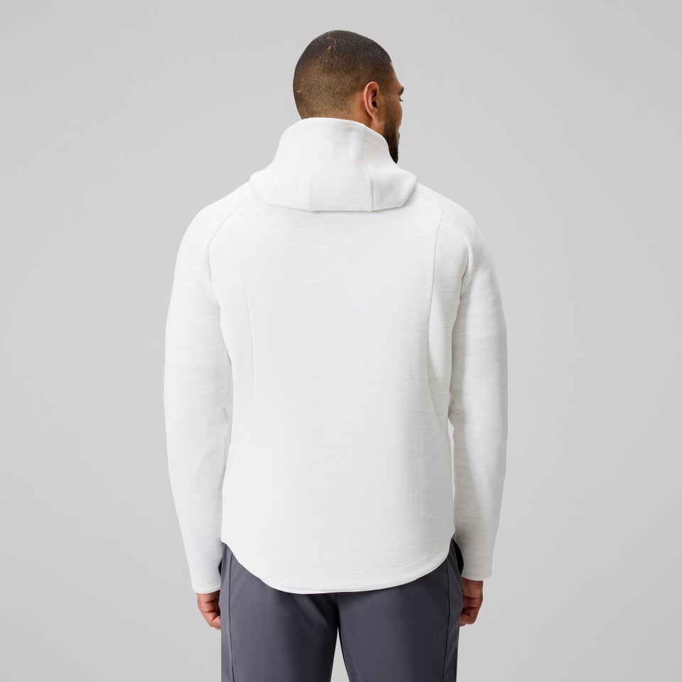 Mens Everest Full-Zip Hoodie White