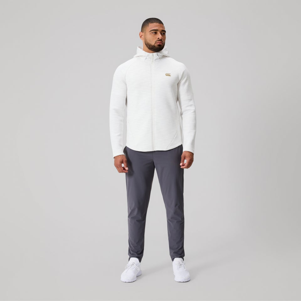 MENS EVEREST FULL-ZIP HOODIE WHITE