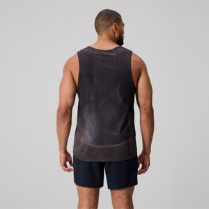 MENS TEMPO+ SINGLET BLACK