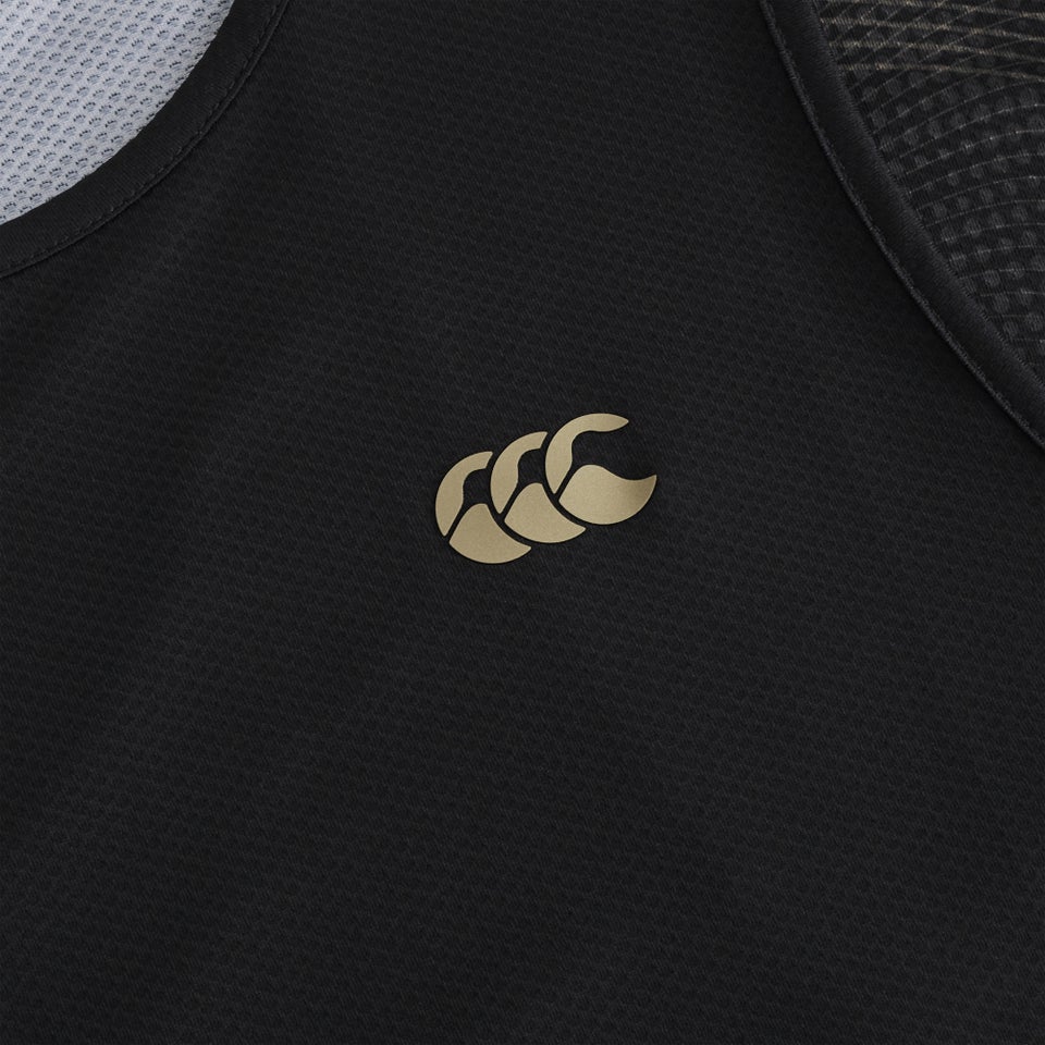 Mens Tempo+ Singlet Black