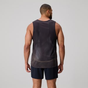 MENS TEMPO+ SINGLET BLACK