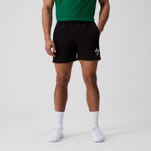 Mens Ireland Legends 7 Inch Shorts Black/Green/White