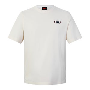 CANTERBURY LEGACY GRAPHIC T-SHIRT AM CREAM - XS