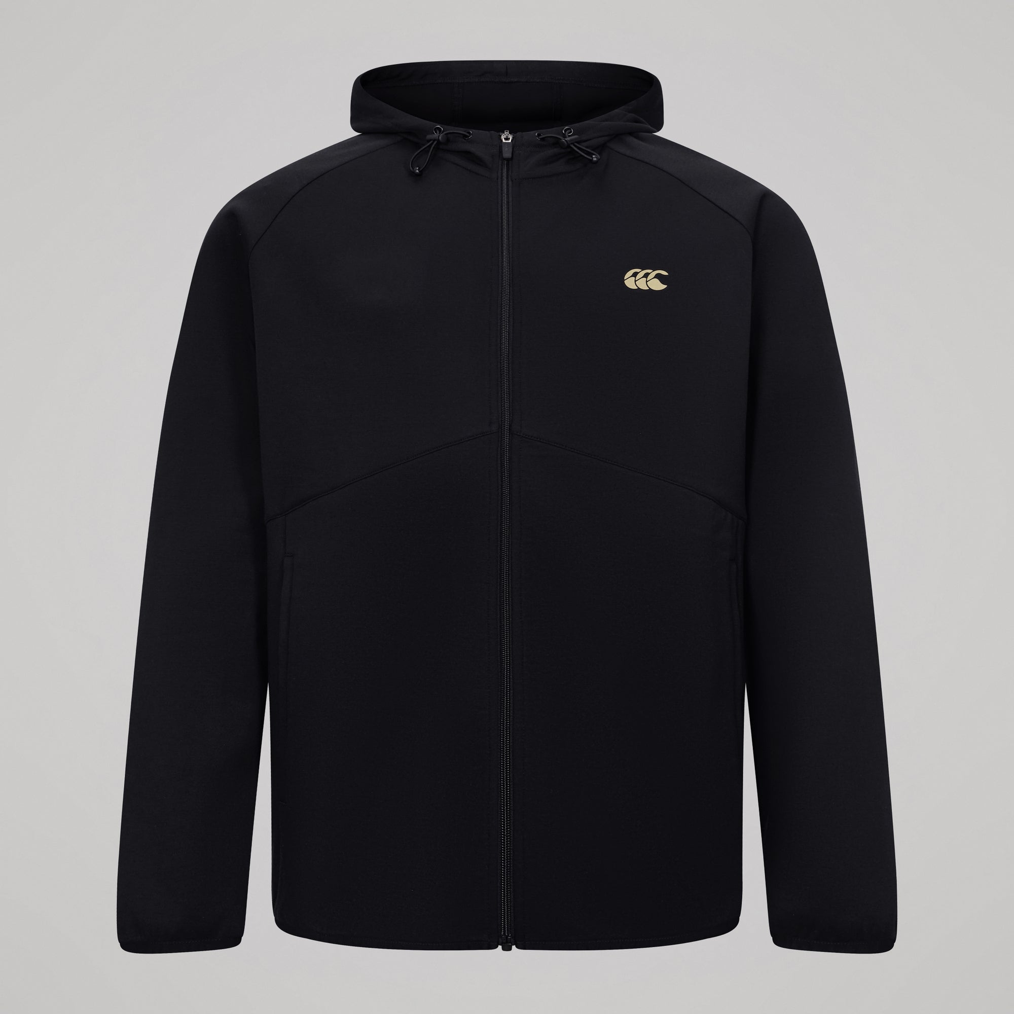 Mens Tempo+ Full-Zip Hoodie Black | Canterbury