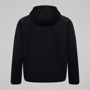 Mens Tempo+ Full-Zip Hoodie Black