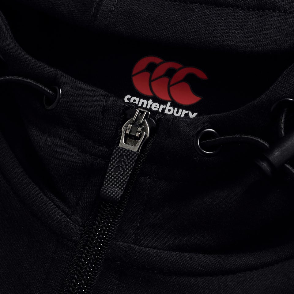 Mens Tempo+ Full-Zip Hoodie Black