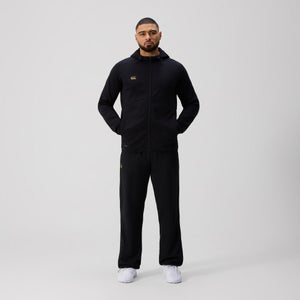 MENS TEMPO+ FULL-ZIP HOODIE BLACK