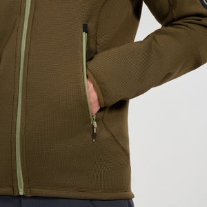 Pravitale MTN 2.0 Hoody Fleecejacke für Herren - Grün/Braun