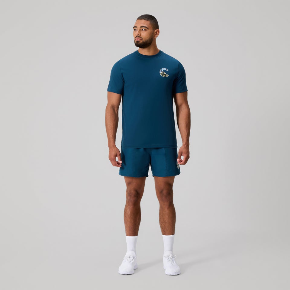 MENS UGLIES LOGO T-SHIRT MOONLIT OCEAN