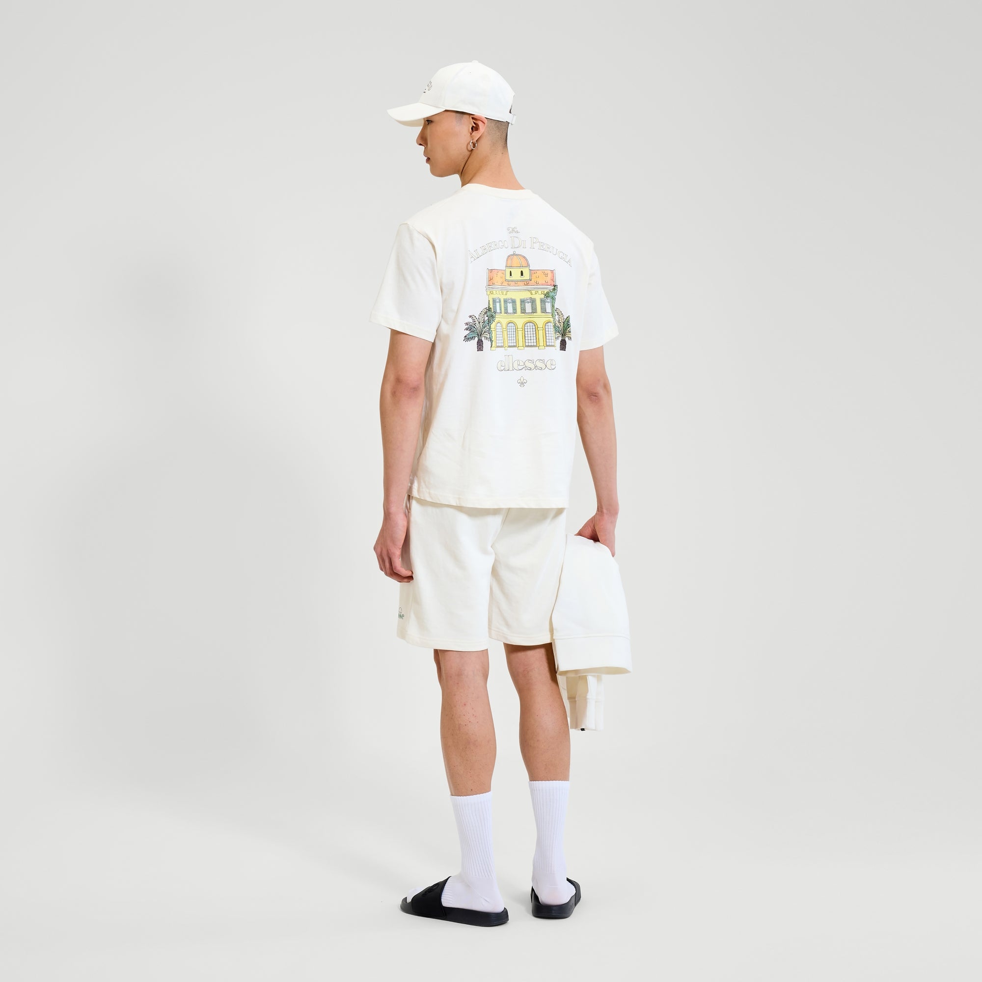 Men's Piazzo Tee Off White | ellesse UK