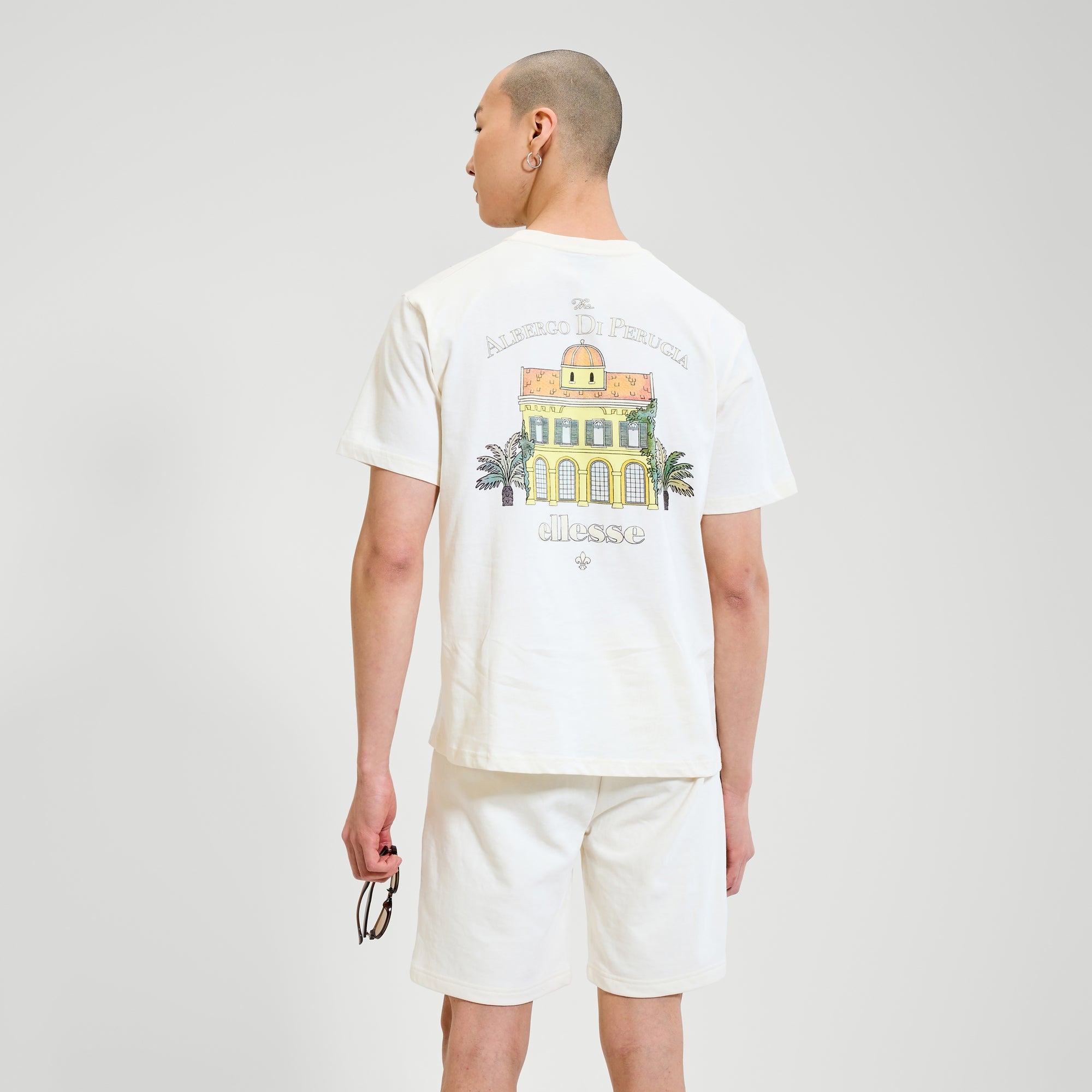 Men's Piazzo Tee Off White | ellesse UK