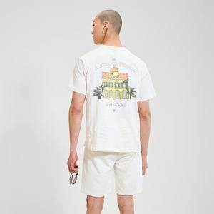 T-Shirt Piazzo für Herren Cremefarben