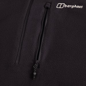 Men's Prism Micro Half Zip Polartec Fleece  - Black