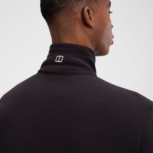 Men's Prism Micro Half Zip Polartec Fleece  - Black