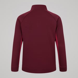 Womens Ireland 1/4 Zip Training Top Purple