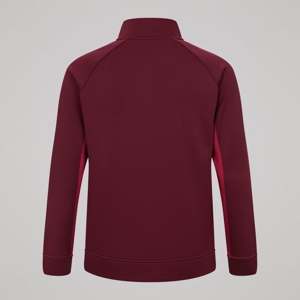 Womens Ireland 1/4 Zip Training Top Purple