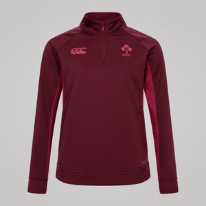 Womens Ireland 1/4 Zip Training Top Purple