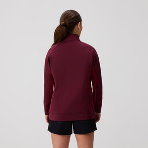 Womens Ireland 1/4 Zip Training Top Purple