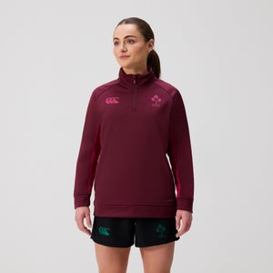 Womens Ireland 1/4 Zip Training Top Purple