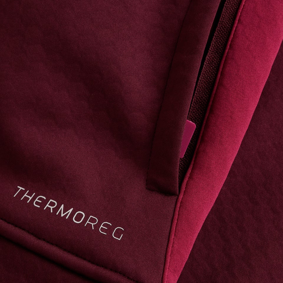 Womens Ireland 1/4 Zip Training Top Purple