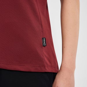 Women's Coneflower Short Sleeves Tee - Red