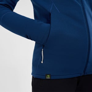 Kinetic Powerstretch Hoody für Damen - Blau