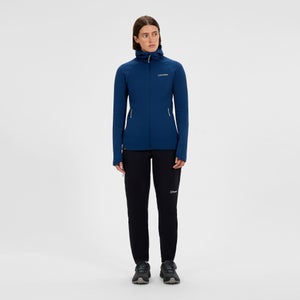 Kinetic Powerstretch Hoody für Damen - Blau