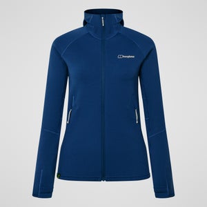 Kinetic Powerstretch Hoody für Damen - Blau