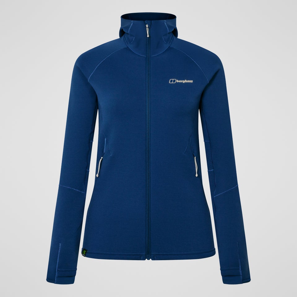 Women's Kinetic Powerstretch Hoody - Blue