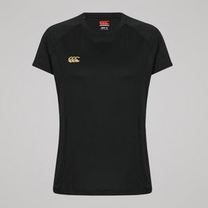 Womens Tempo+ Training T-Shirt Black