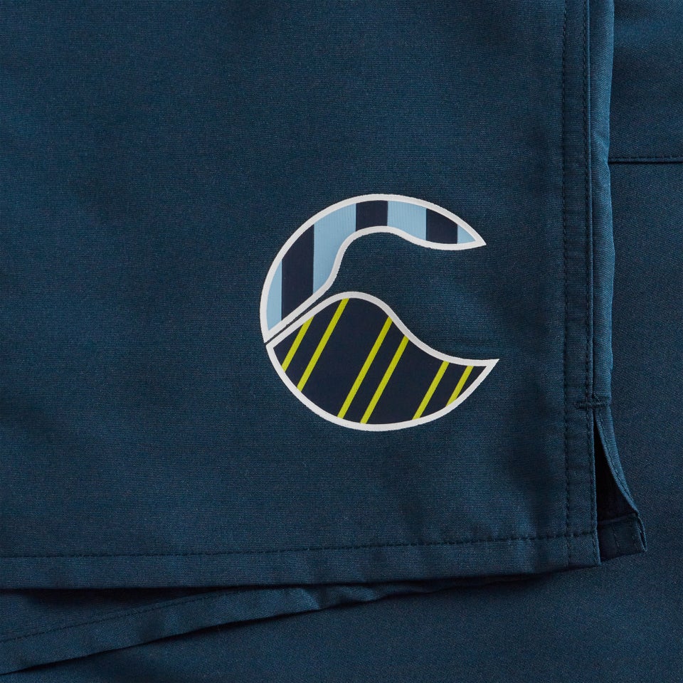 Mens Uglies Logo 5 Inch Tactic Shorts Blue