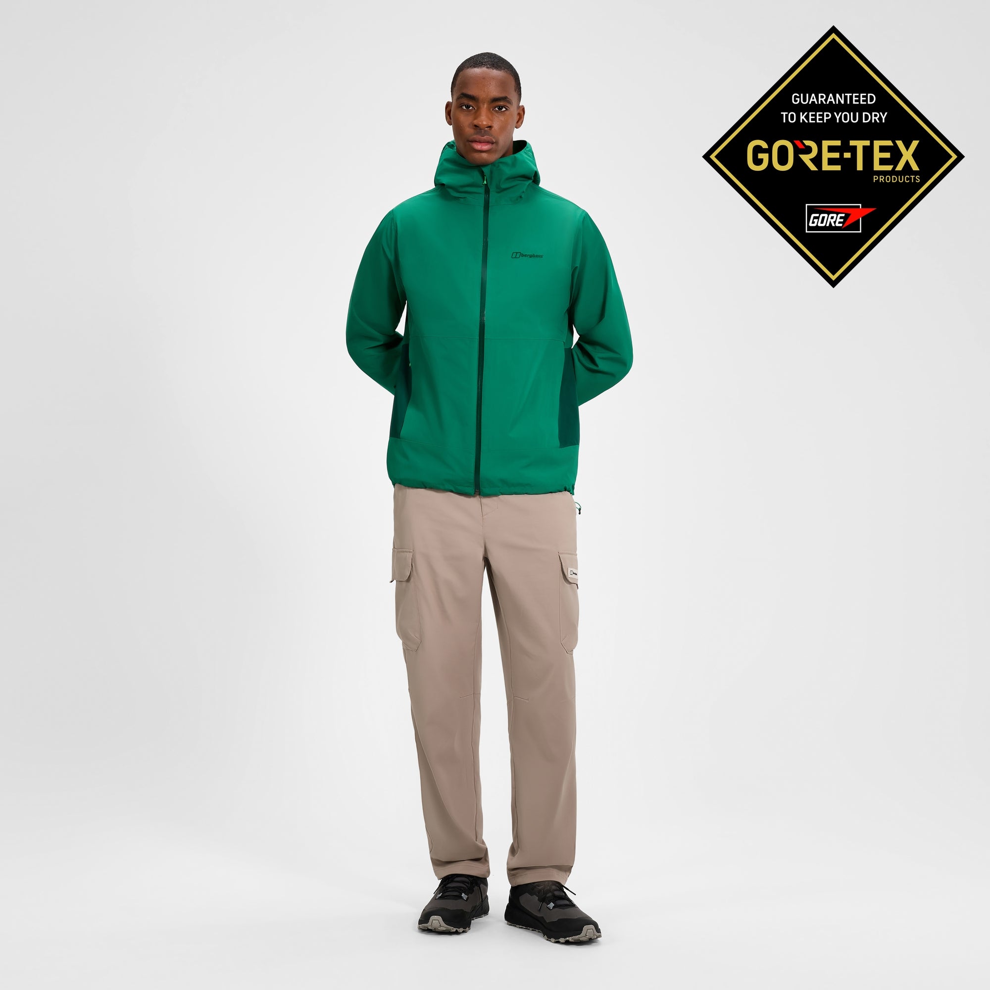 Men's Bramblfell InterActive Gore-Tex Waterproof Jacket - Green