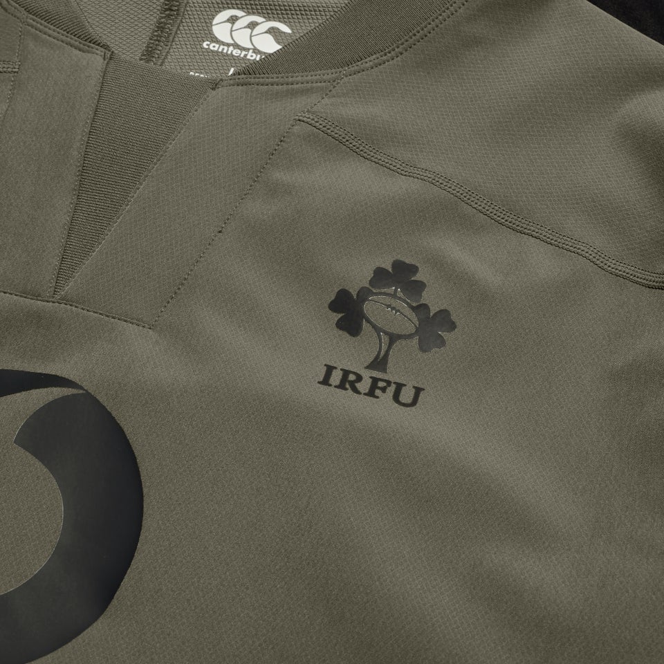 Mens Ireland Tech Drill Top Green/Black