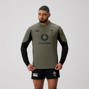 Mens Ireland Tech Drill Top Green/Black