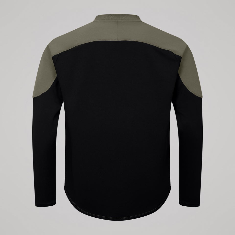 Mens Ireland Tech Drill Top Green/Black
