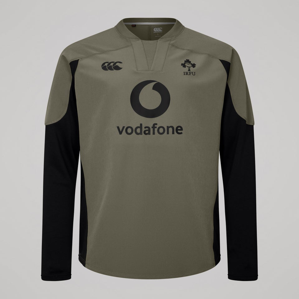 Mens Ireland Tech Drill Top Green/Black