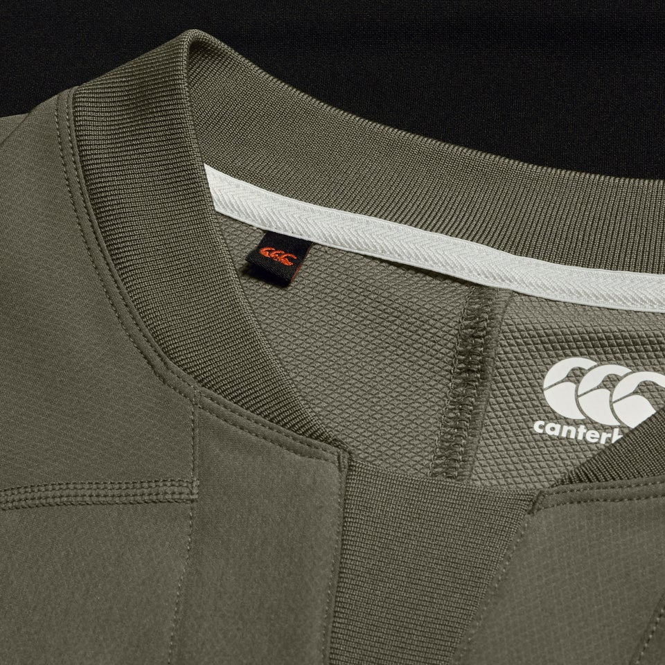 Mens Ireland Tech Drill Top Green/Black