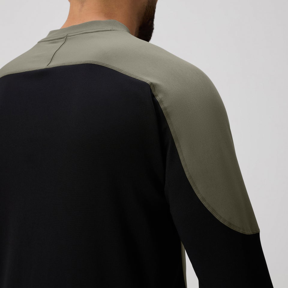 Mens Ireland Tech Drill Top Green/Black