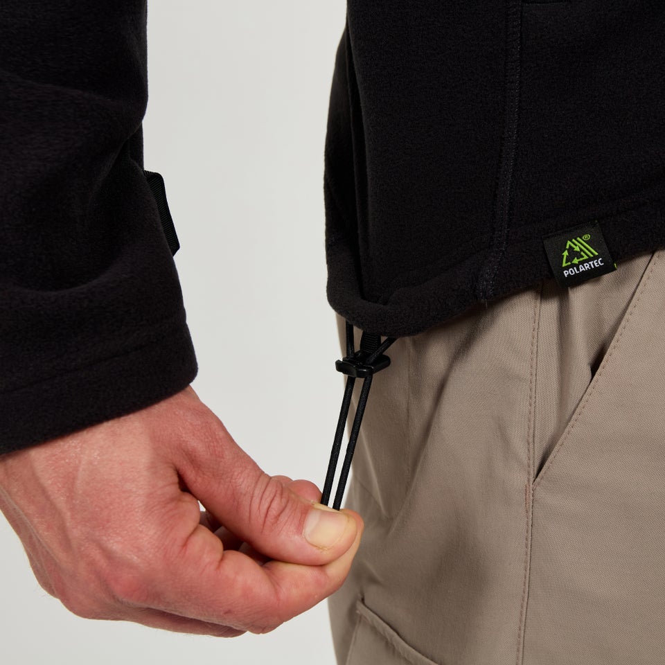 Men's Prism Micro InterActive Polartec Fleece Jacket - Black