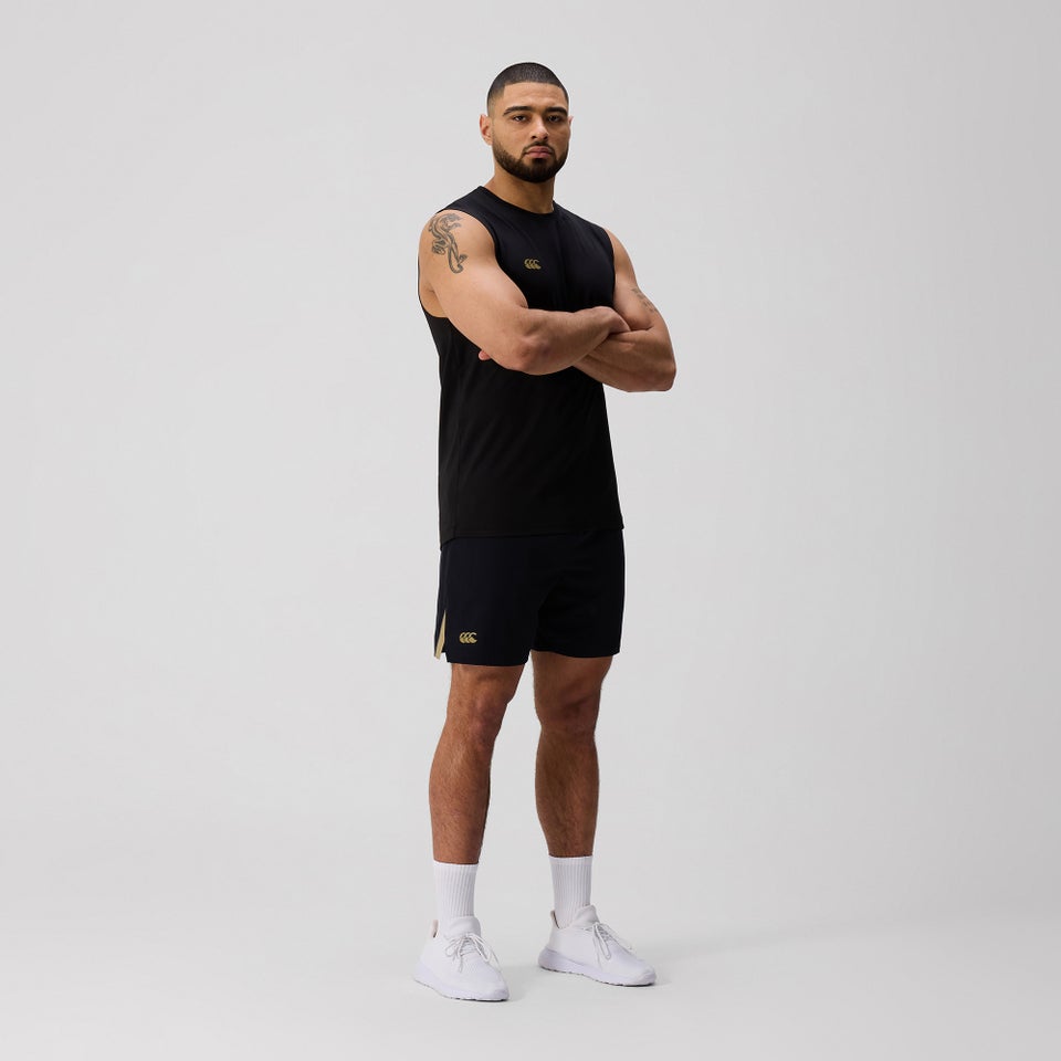 MENS TEMPO+ TRAINING SHORT BLACK