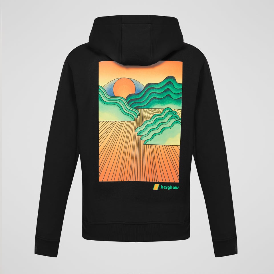Unisex Dreamscape Hoody - Jet Black