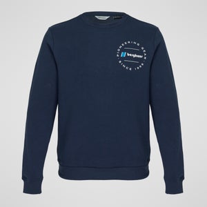BERGHAUS U PIONEER CIRCULAR LOGO SWEATSHIRT DkBLU - XS