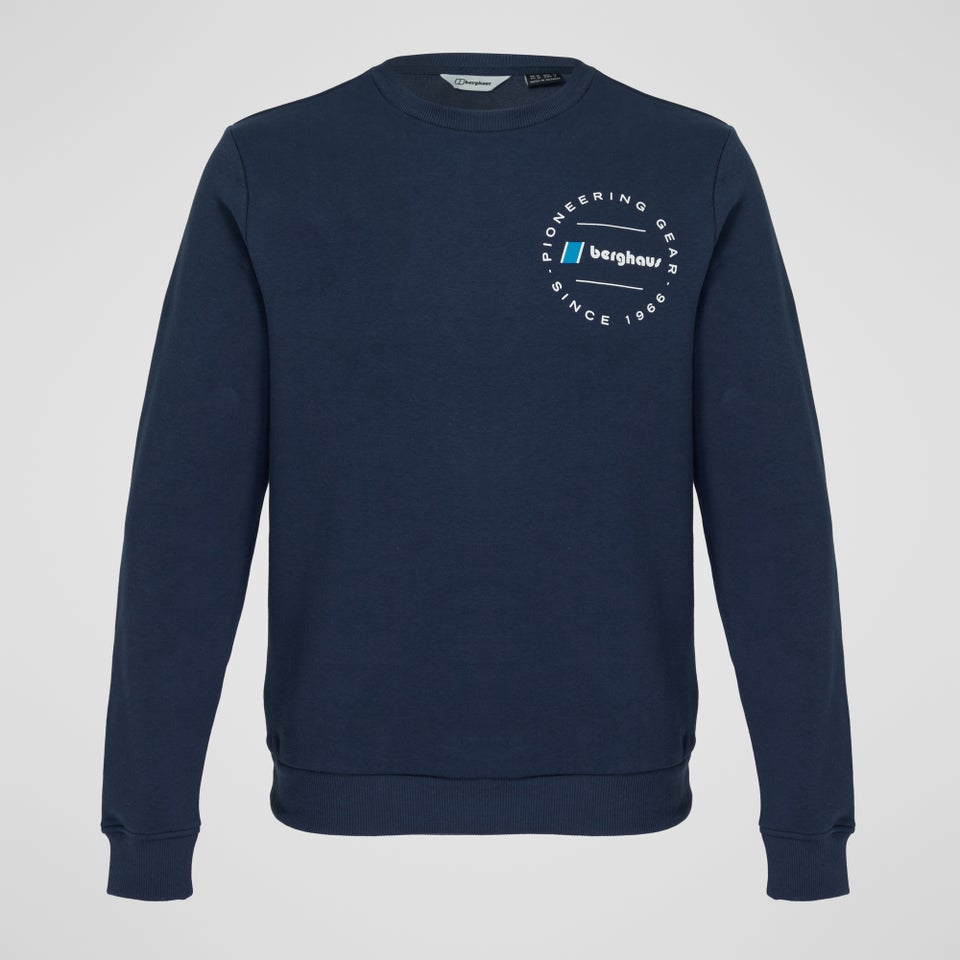 Unisex Pioneer Circular Logo Sweatshirt - Blue