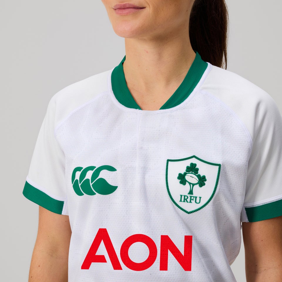 Womens Ireland Alternative Test Jersey (NB) White/Black