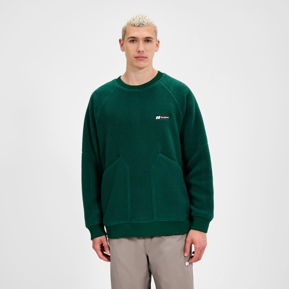 Volcanism Pullover Unisex - Grün