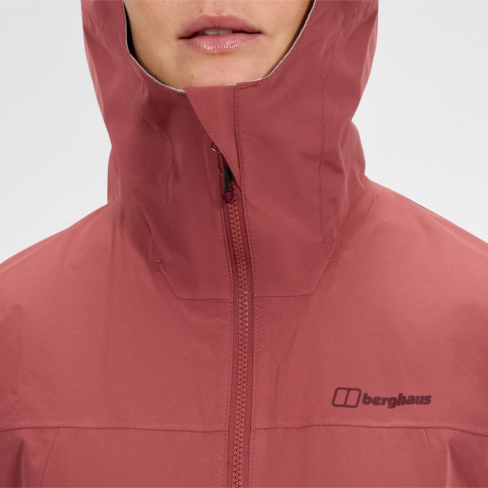 Women's Deluge Pro 3.0 Waterproof Jacket  - Red
