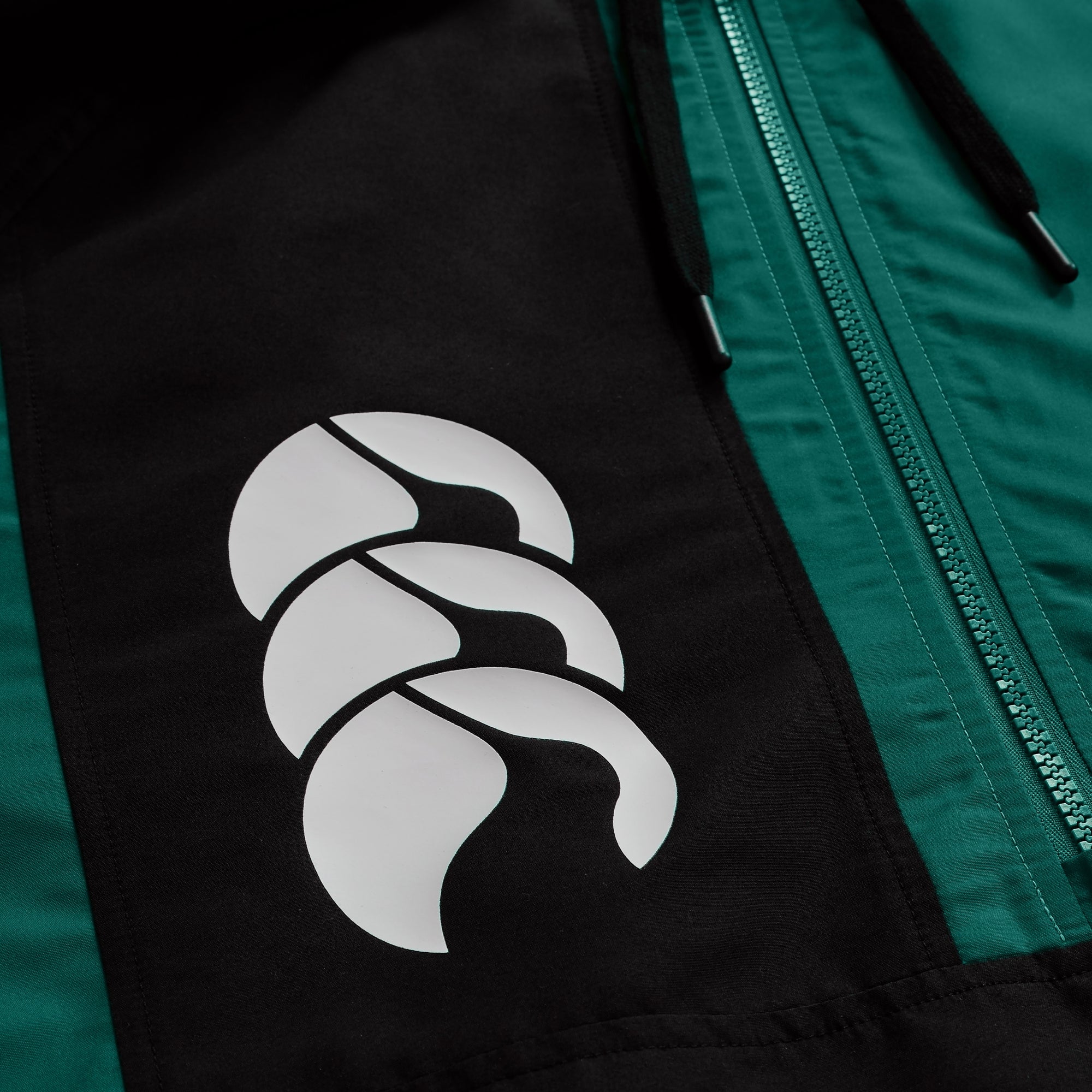 Mens Ireland Legends 1/4 Zip Jacket Black | Canterbury